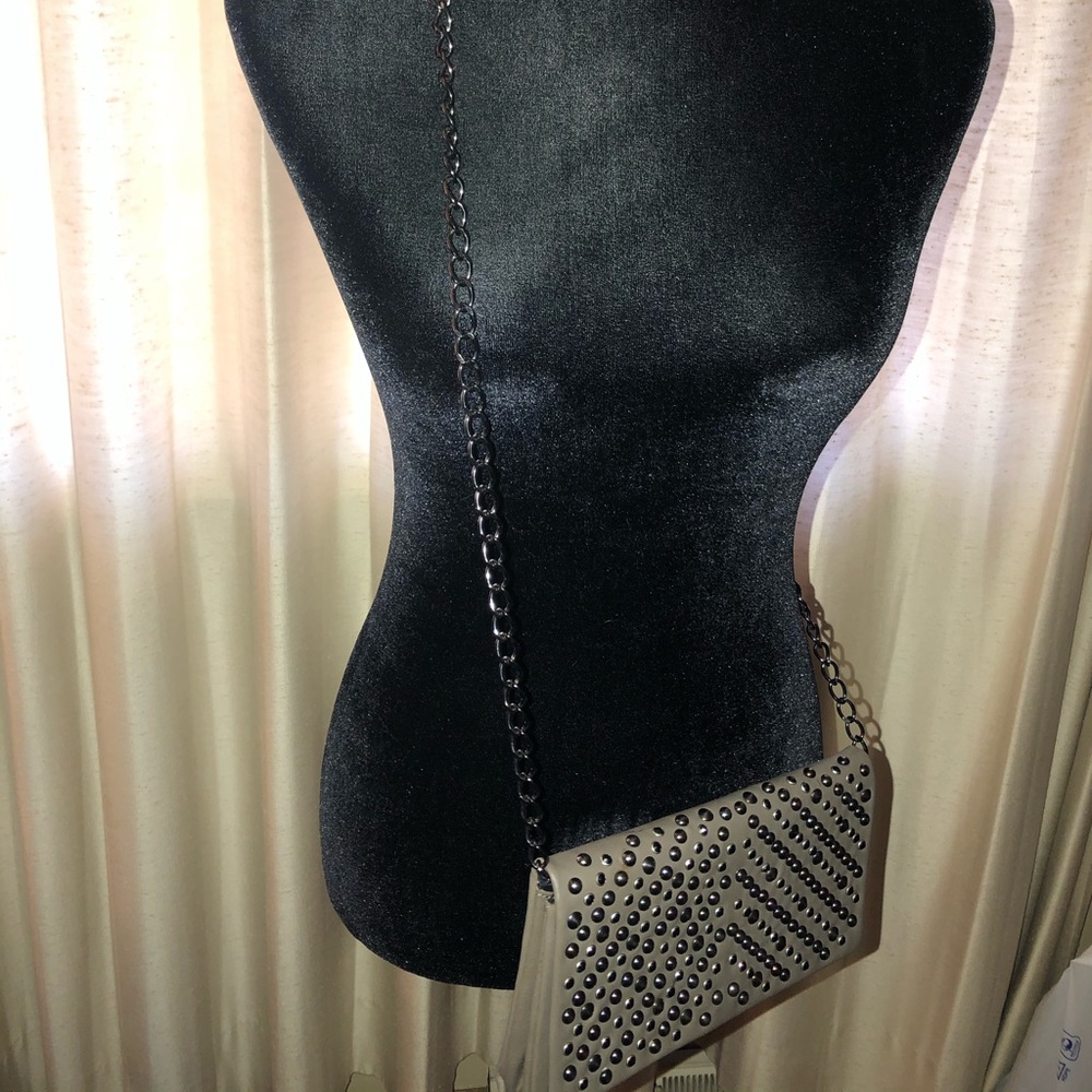 Aldo Womens Crossbody Studded Purse
